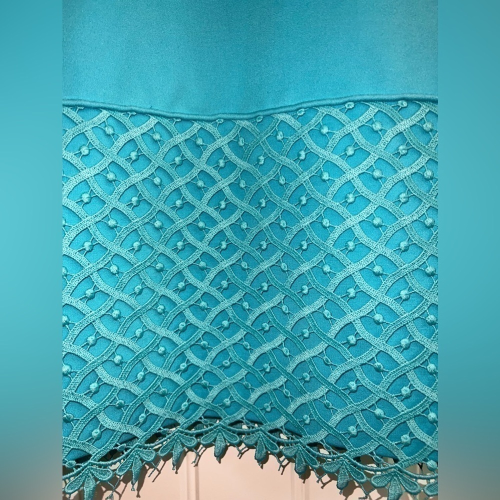 Antonio Melani Aqua Blue Sheath Dress - Picture 5 of 5